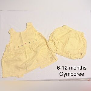 Gymboree Light Yellow Diaper Cover Set